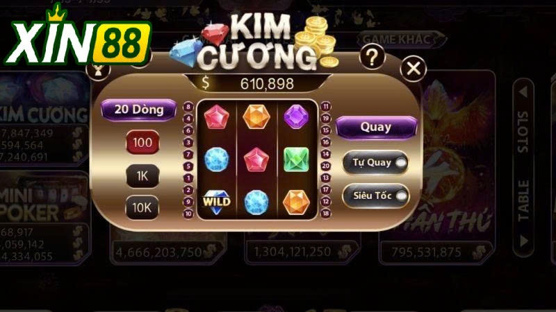 Chiến Lược Chơi Nổ Hũ Kim Cương Xin88 – Tối Ưu Cơ Hội Thắng